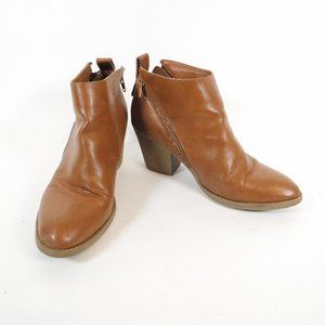 Faded Glory Brown Ankle Boots 10 CL3215 0420